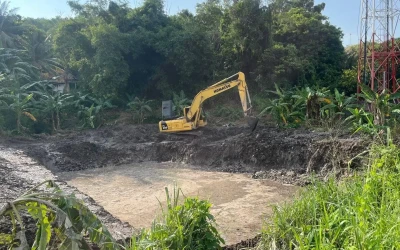 Jaga Kelancaran Operasional dan Mitigasi Banjir, ASDP Bangun Kolam Retensi di Pelabuhan Bakauheni