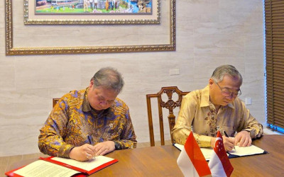 Airlangga Dorong Penguatan Kerja Sama RI-Singapura di Enam Sektor Strategis