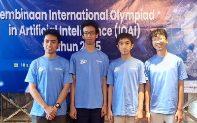Empat Siswa Terbaik Wakili Indonesia di Olimpiade AI Internasional 2025