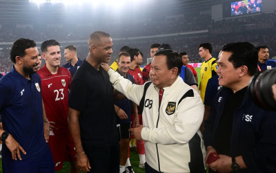 Timnas Bungkam China 1-0 di GBK, Prabowo: Insyaallah Kita ke Piala Dunia