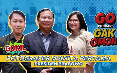 Gokil!!! Fotografer Perempuan Pertama Presiden Prabowo