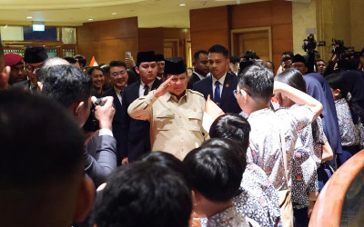 Prabowo Disambut Generasi Muda Indonesia: Semangat Cinta Tanah Air Menggema