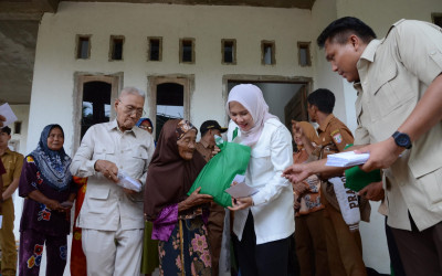 Legislator Gerindra Bantu Warga Banyuasin: Kami Datang Karena Kami Peduli