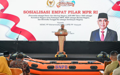 Ketua MPR: Muhammadiyah Selalu Tanggap dalam Penanggulangan Bencana