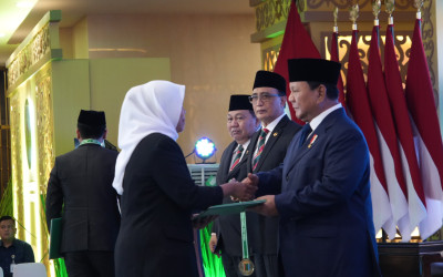 Sebanyak 1451 Hakim Baru Resmi Dikukuhkan MA