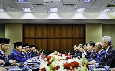 Prabowo Ajak Singapura Perkuat Investasi Hijau, Sebut Danantara Energi Masa Depan