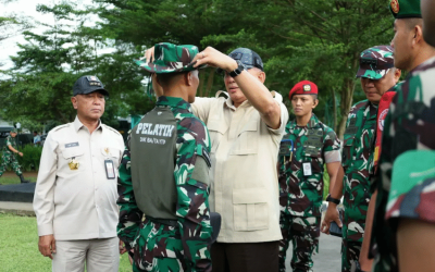 Menhan RI Latih Militer SPPI Batch-3, Siap Dipanggil Negara
