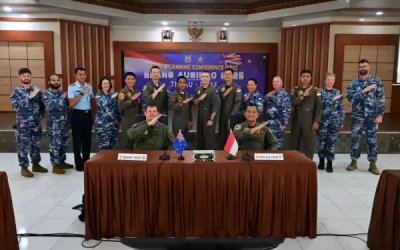 Latihan Gabungan Elang Aus-Indo, Perkuat Sinergi Udara di Pekanbaru
