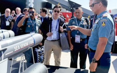 TNI AL Lirik Teknologi Helikopter dan Drone Terbaru di Paris Air Show