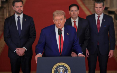 Pernyataan Trump Serang Iran Sebagai Teroris, Fasilitas Nuklir Iran Hancur Total