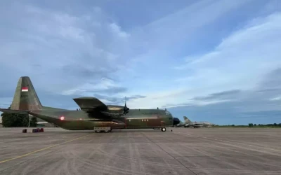 TNI AU Kerahkan Hercules Dalam Latihan Bersama Elang Thainesia XX/25