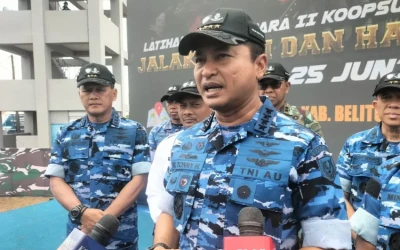KSAU Puji Prajurit TNI AU, Target Hancur Bom Tepat Sasaran
