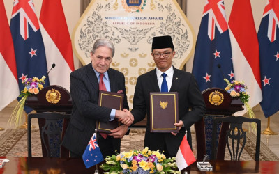 Pererat Kemitraan Pasifik, Indonesia dan Selandia Baru Tinjau Plan of Action 2025–2029