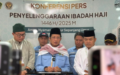 Puncak Haji 2025 Rampung, Menag Minta Maaf ke Jemaah