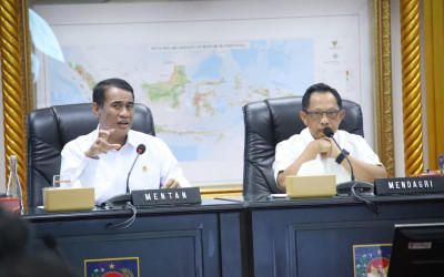 Musim Kemarau, Tiga Kementerian Jaga Produksi Pangan Lewat Irigasi dan Pompanisasi