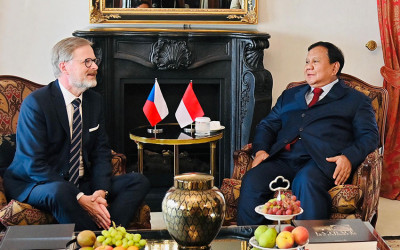 Presiden Prabowo Terima Kunjungan PM Ceko