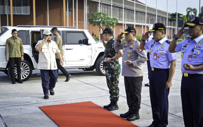 Ekspor Perdana Jagung dan Grounbreaking Warnai Kunjungan Presiden ke Kalbar