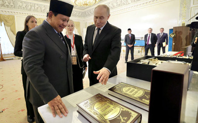Yuk Intip Presiden Prabowo Ketemu Presiden Putin