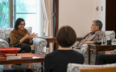 Bertemu Dubes Jepang, Sri Mulyani Ungkit Nasi Jadi Simbol Kedekatan Budaya