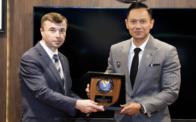 AHY Terima Dubes Rusia, Bahas Peluang Kerja Sama Maritim dan Teknologi