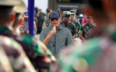 Perkuat Program Ketahanan Pangan Nasional, Menhan: TNI AD Urus Pertanian Jagung, TNI AL Urus Kedelai