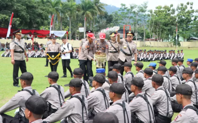 Ratusan Bintara Bakomsus Ketahanan Pangan Polri Siap Ikuti Pendidikan Spesialisasi