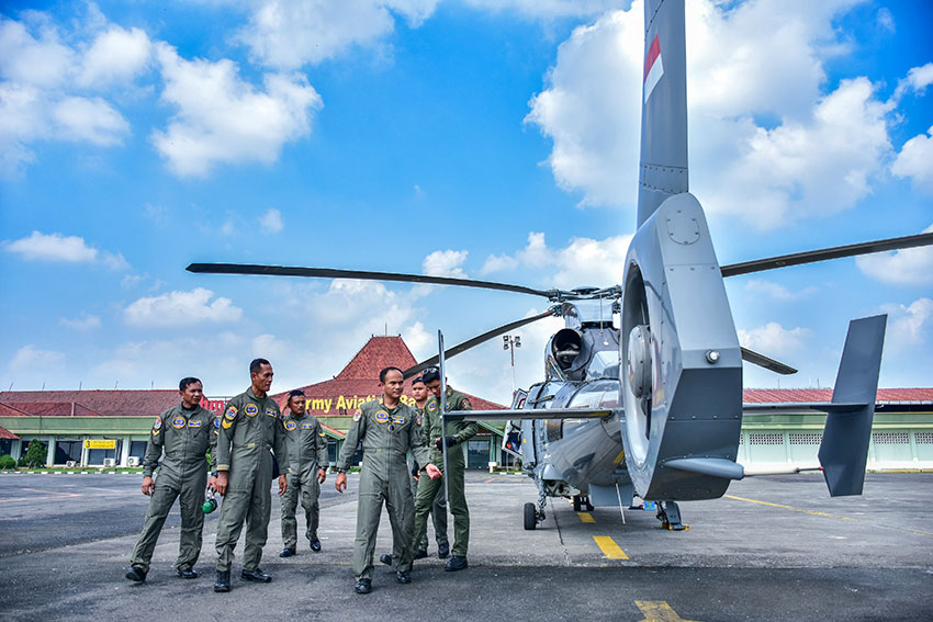 Puspenerbal TNI AL latihan navigasi jarak sedang dari Pangkalan TNI AL Juanda, Sidoarjo, menuju Pangkalan AD Ahmad Yani, Semarang, Rabu (4/6). [astakom/Pen Puspenerbal]