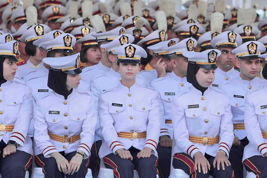 Presiden Prabowo meresmikan Kampus Bhinneka Tunggal Ika Universitas Pertahanan, di Sentul, Bogor, Jawa Barat, Rabu (11/6). [Tim Media Presiden]