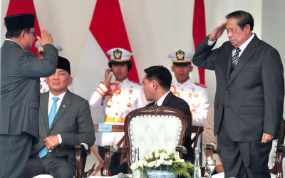 Beri Hormat SBY, Presiden Prabowo Resmikan Gedung Baru Unhan RI