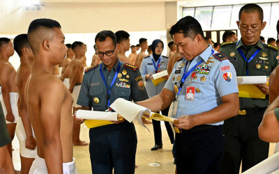 Danlanud Sultan Hasanuddin Hadiri Sidang Pantukhirda