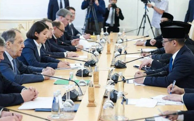 Menlu Rusia Sergey Lavrov: Rusia Sangat Menghargai Persahabatan Indonesia