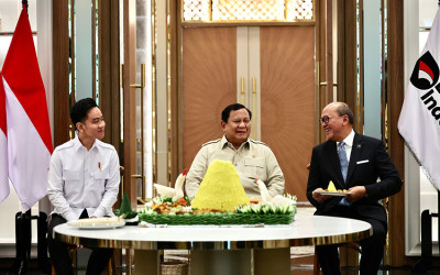 Presiden Prabowo Hadiri Syukuran Wisma Danantara Indonesia