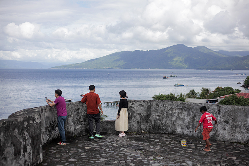 Benteng Tolukko, di Kota Ternate, Maluku Utara, Rabu (9/7). [astakom/str- Muhammad Irfan]