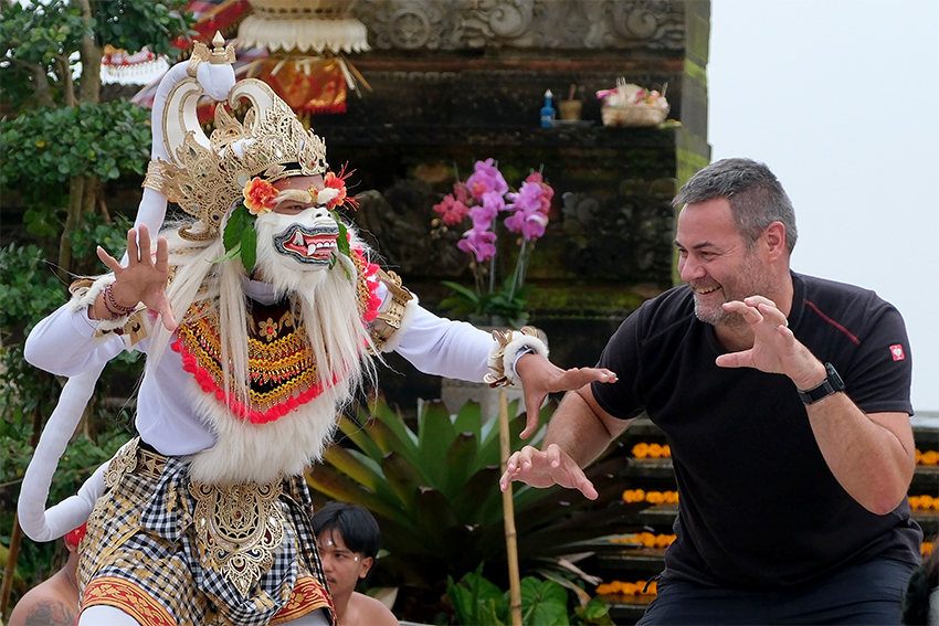Parade Seni, di Desa Candikuning, Tabanan, Bali, Sabtu (12/7). [astakom/str-Putu Yuka]