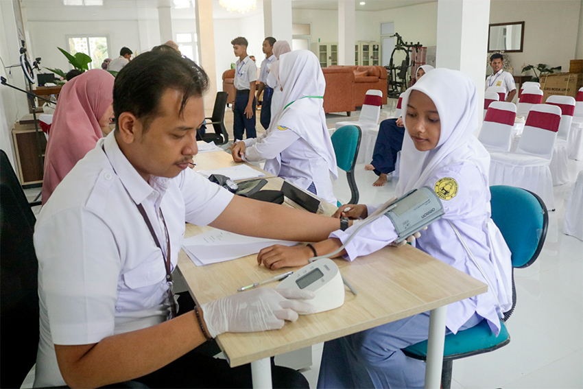 Sekolah Rakyat di Aceh Besar, Aceh, Senin (14/7). [astakom/str - Wahyu Majiah]