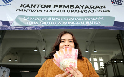 Pemerintah Salurkan Bantuan Subsidi Upah