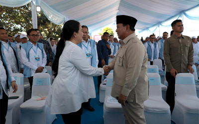 Hadiri Peluncuran Koperasi Merah Putih, Puan: Kopdes Wujud Negara Hadir untuk Rakyat