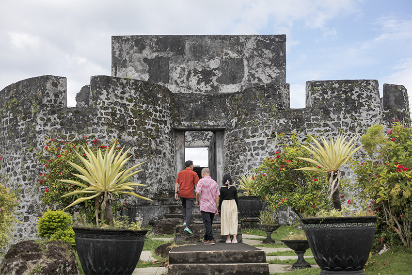 Benteng Tolukko, di Kota Ternate, Maluku Utara, Rabu (9/7). [astakom/str- Muhammad Irfan]