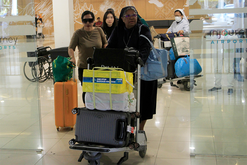 Suasana di Bandara El Tari, Kupang, NTT, Senin (7/7). [astakom/str-Axel Olivier]