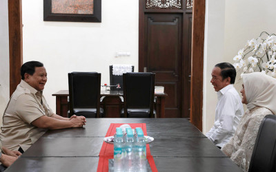 Mendadak Jokowi Datang Menghadap Presiden Prabowo Subianto di Kediaman
