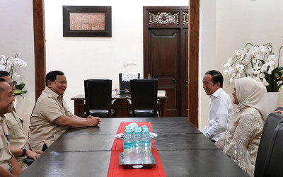 Presiden Prabowo Bertemu Jokowi