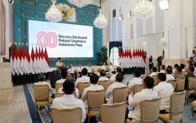 HUT RI ke-80, Prabowo Ajak Seluruh Rakyat Kibarkan Merah Putih di Mana Pun Berada