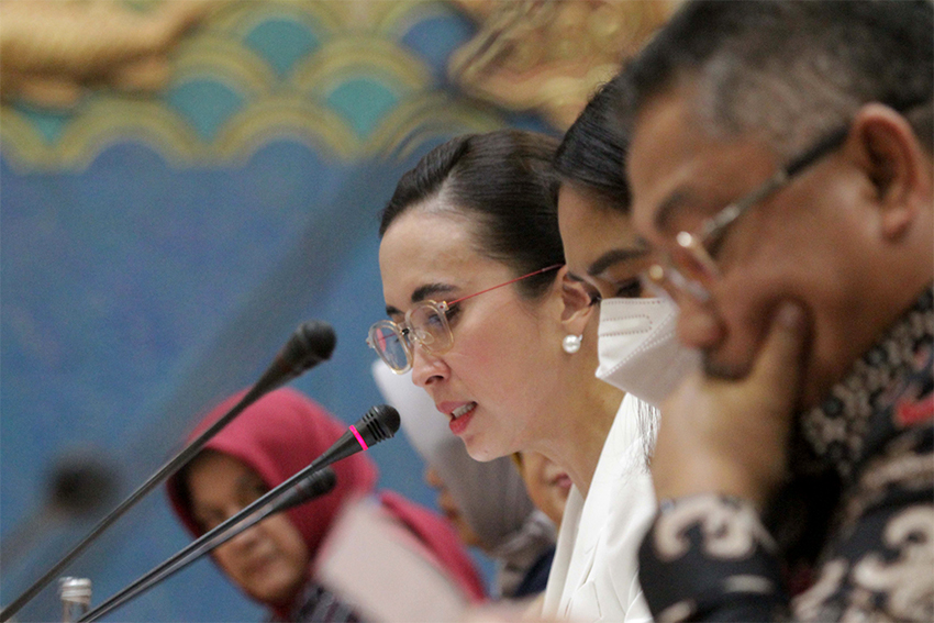 Raker Komisi VII DPR , Jakarta, Rabu (9/7). [astakom/str-Antasena]