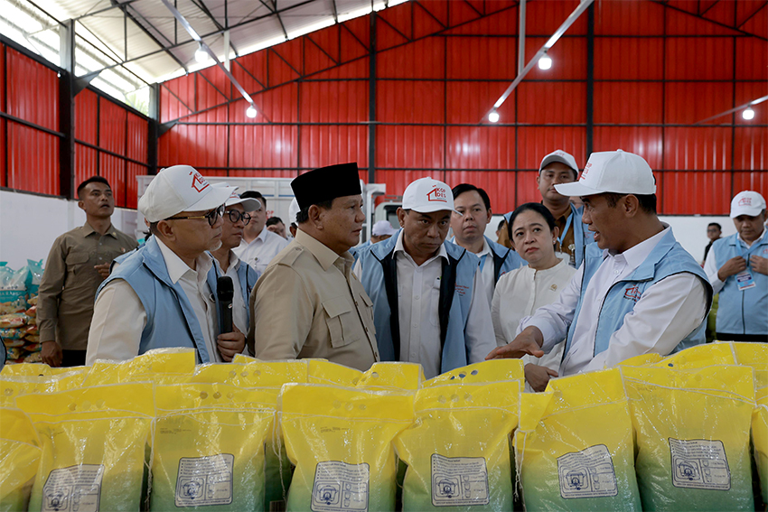 Peluncuran Kopdes Merah Putih, di Klaten, Jawa Tengah, Senin (21/7). [astakom/Tim Media Presiden]