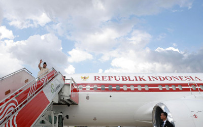 Presiden Prabowo Bertolak ke Arab Saudi