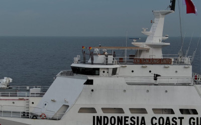 Bakamla RI dan Japan Coast Guard Gelar Latihan Bersama di Selat Singapura