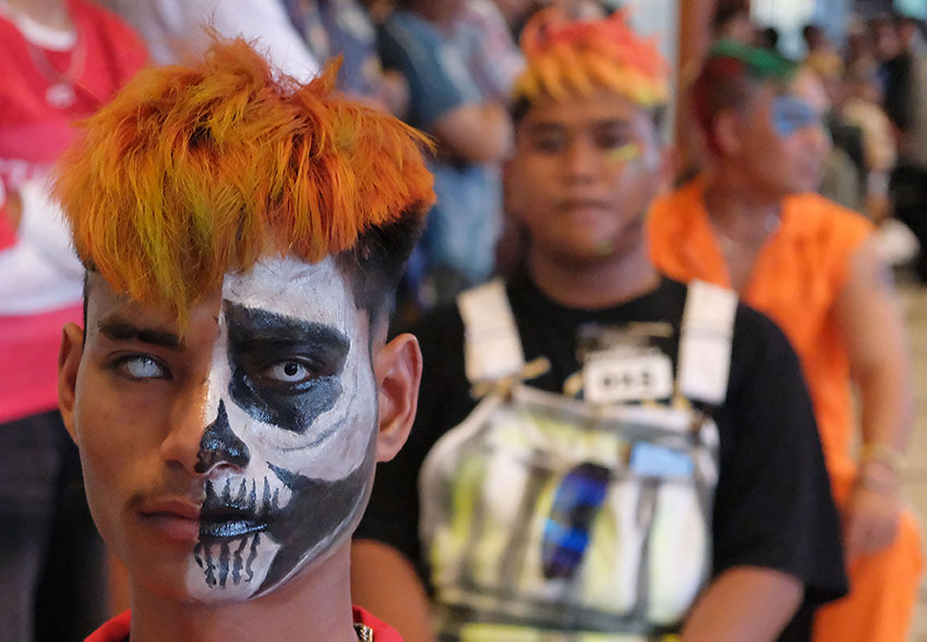 Kontes gaya rambut di Bali Barber Expo 2025, di Denpasar, Bali, Sabtu (5/7). [astakom/str-Putu Yuka]