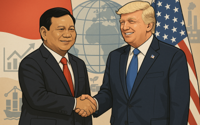 Prabowo dan Trump Sepakat Tingkatkan Hubungan Dagang RI-AS