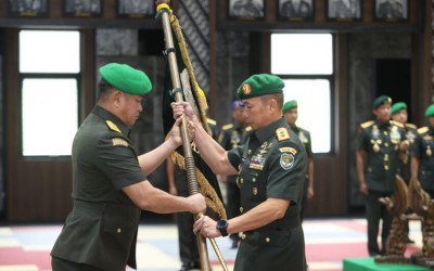 KSAD Pimpin Sertijab Dua Pangdam, Dorong Inovasi dan Program Strategis TNI AD