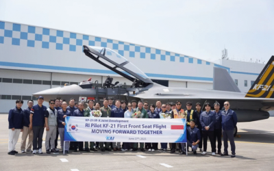 RI-Korea Bangun Pertahanan Pilot TNI AU Terbangkan Prototipe KF-21 Boramae